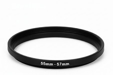 55mm - 57mm Filter Adapter Step-Up