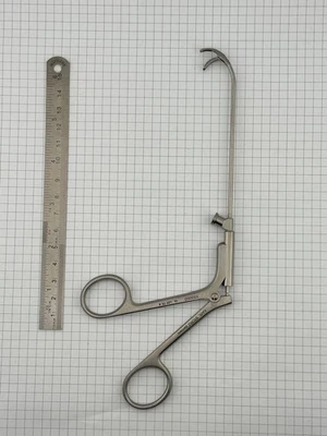KARL STORZ 653000 HEUWIESER Kieferhöhlen-Fasszange mit Reinigungsanschluss HNO - Bild 1 von 4