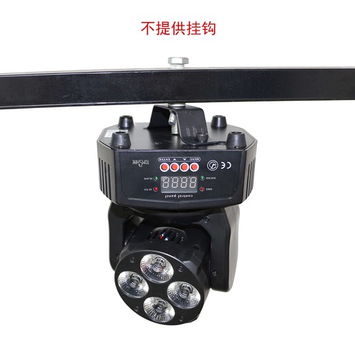 Tomshine 60W 4 LEDs RGBW+Amber+UV 6 In 1 Wascheffekt Moving Heads Bühne CU - Bild 4 von 24