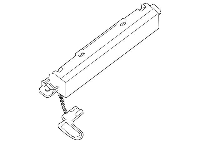 Luz de freno de montaje alto central genuina Nissan Altima cupé NUEVA OEM Foto 2 de 3