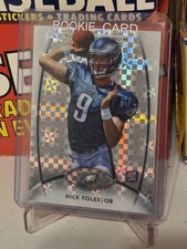 Nick Foles RC 2012 Topps Platinum Xfractor ROOKIE Card #103 Philadelphia Eagles . rookie card picture