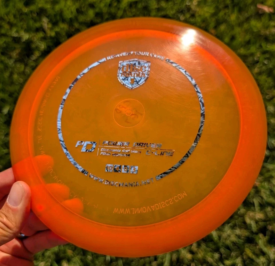 PEARLY RIM 3rd Run Discmania C-Line PD 167g Disc Golf PENNED Third - Image 3 of 4