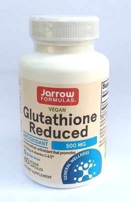 Jarrow Formulas Glutathione Reduced 500 mg 60 Kapseln