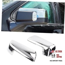 Mirror Caps Fitment for 2019-2025 Chevy Silverado Silverado/Sierra 19-25 Chrome