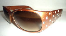Fossil Women's Sunstone PS3340 711 Cat No. 2 Sunglasses Rhinestones 59-20-121