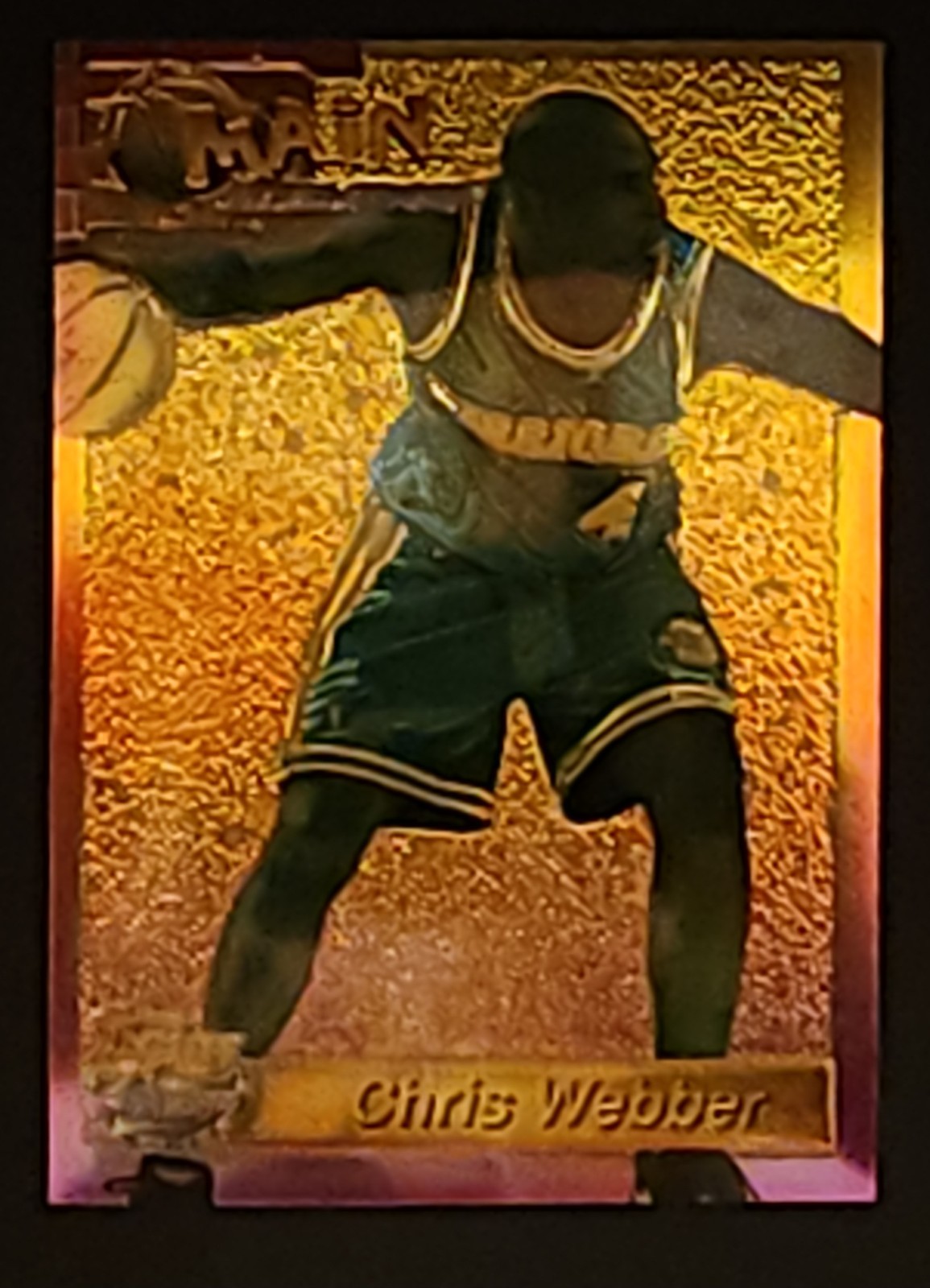 1993-94 Finest Chris Webber Main Attraction Rookie RC #9 Warriors