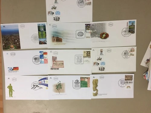 Ten after 2000 Israel fdc