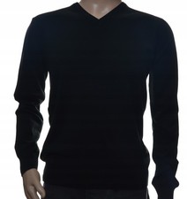 Herren-Pullover aus Kaschmir und Merinowolle L schwarz 211