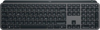Logitech MX Keys S Tastatur, Wireless + Bluetooth, Aluminium, Graphite #1907281