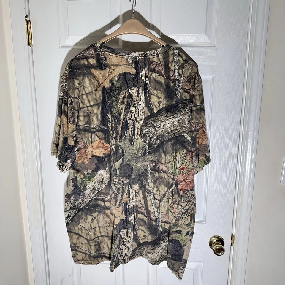 RedHead 4XLT Big & Tall Mossy Oak Camo Hunting T-Shirt Outdoor Short Sleeve - Image 4 of 4