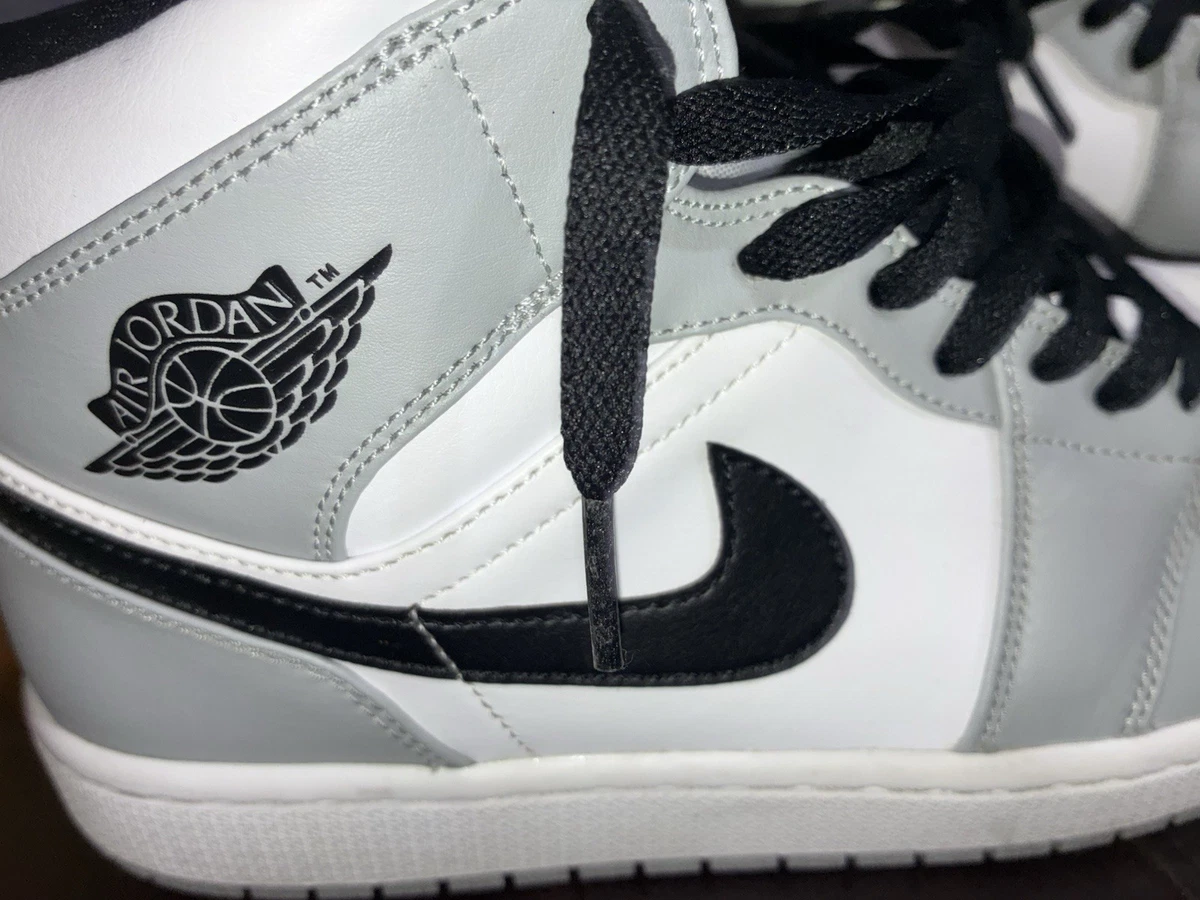 Jordan 1 Mid Grey White for Sale | Authenticity Guaranteed | eBay