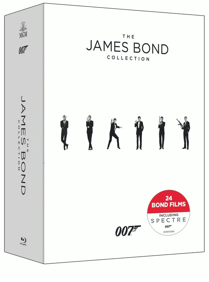 James Bond 24-Film Collection Blu-ray NEW Foto 2 de 4