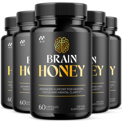#ad #ad 5 Pack Brain Honey Advanced Support Vitamin Supplement BrainHoney 300 Capsules $59.95