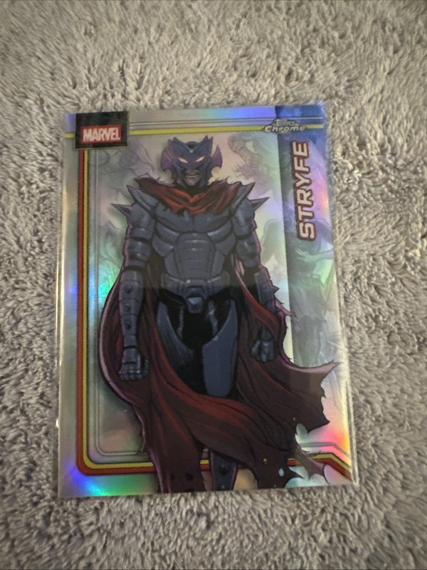 2026 Topps Chrome Marvel Comics Stryfe Refractor Parallel SP