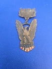 Eagle Patriotic Pin  August 1912   Leavenworth   Kansas.