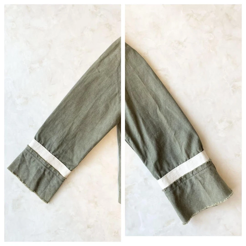 Chaqueta militar vintage Kahki para mujer COMME des GARÇONS, talla S Foto 3 de 4