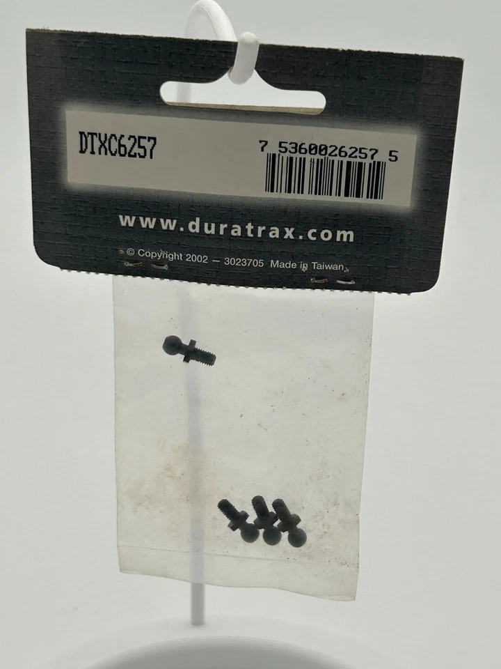 DURATRAX - BALL STUD 12MM (4) SFGP2 - #DTXC6257 - NOS - Image 2 of 2