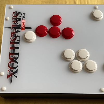 Hitbox Arcade Smash Box (Smashbox) Leverless Controller From JAPAN