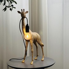 Whimsical Resin Giraffe Table Lamp H14 Giraffe Decorative Light for Bedroom, ...