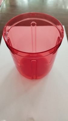 Tupperware Multi Chef Behälter ROT ERSATZTEIL 730 ml Supersonic Multi Unterteil