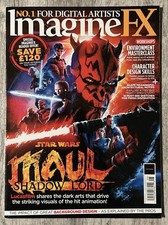 IMAGINE FX MAGAZINE Issue 267 August 2026 Star Wars Maul Shadow Lord