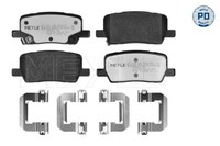 Meyle Bremsbelagsatz, Scheibenbremse MEYLE-PD: Advanced Perform 025 246 9616/PD
