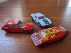 Vintage Matchbox model cars, Superfast Lamborghini De Tomaso Pantera Renault 17