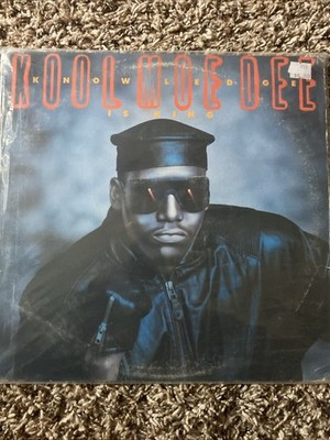 Kool Moe Dee - Knowledge Is King - Vintage Vinyl LP 1989 Jive Record 1182-1-J