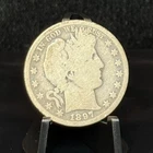 1897 O Silver Barber 50C Fifty Cents Half Dollar Coin