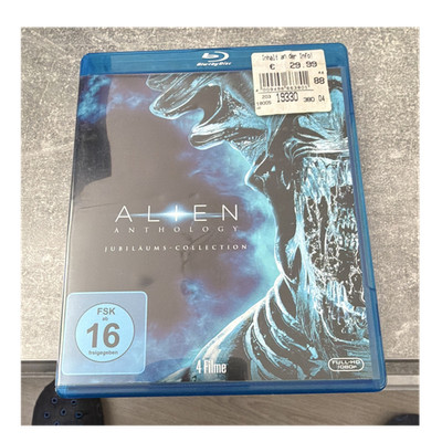 Alien Anthology Jubiläums-Collection Blu-ray 4 Filme Deutsch/Engl FSK 16