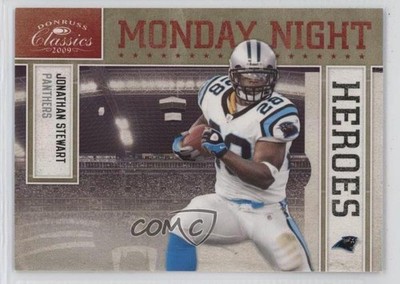 2009 Donruss Classics Monday Night Heroes Gold 72/100 Jonathan Stewart #26 z6b