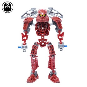 Lego Bionicle - 8601 - Toa Metru Nui - Toa Vakama - Complete Retired Fire Figure