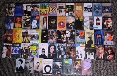 80's & 90's Pop Rock Country Cassette Single Tape Multi-Listing You Pick
