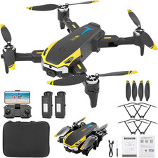 Drohne mit 4K-HD-Kamera für Anfänger und Kinder, faltbare RC-Quadcopter-Drohne m