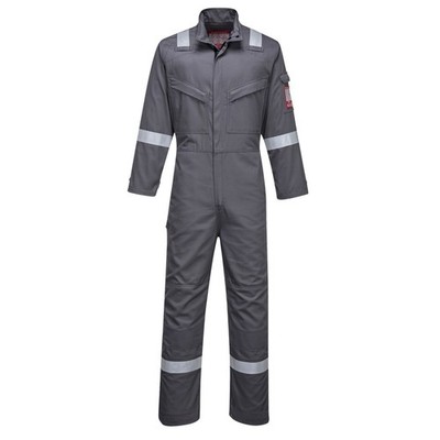 Portwest Bizflame Ultra Overall Latzhose FR93 grau XXXL Schweißen schwer entflammbar