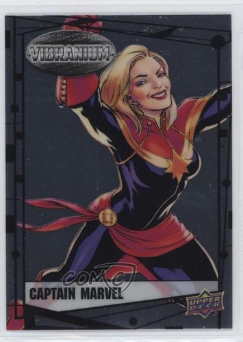 2015 Upper Deck Marvel Vibranium Captain Marvel #2 6ts