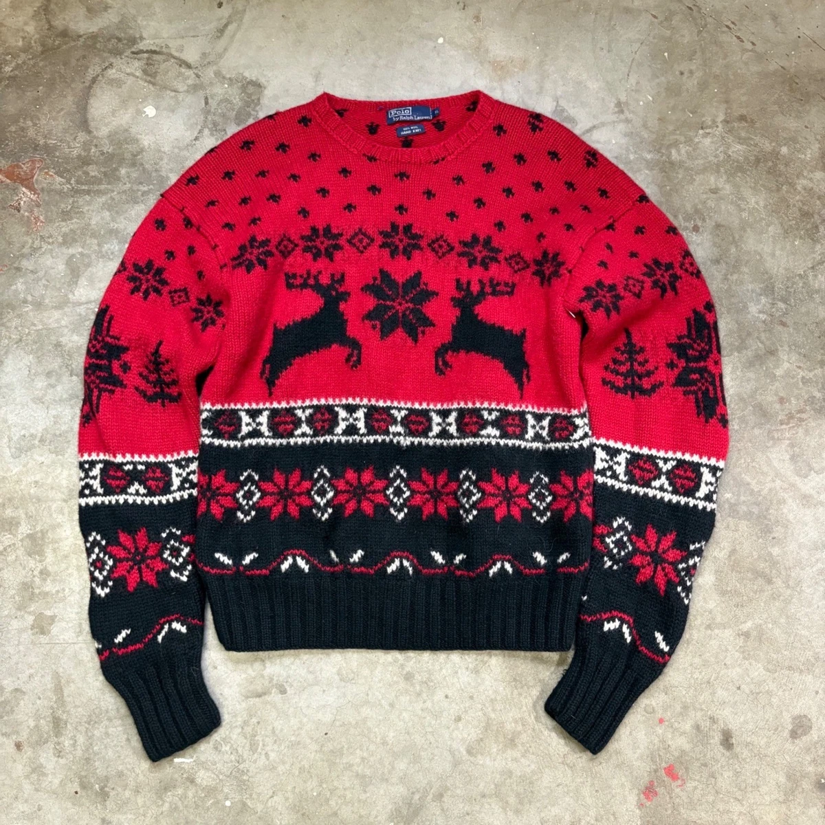 Polo Ralph Lauren 1990s 100% Wool Vintage Clothing for Men for