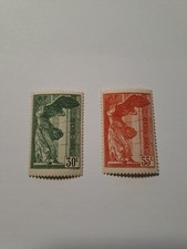 FRANCE 1937 VICTOIRE DE SAMOTHRACE N° 354/355 NEUF ** SANS CHARNIERE / A SAISIR