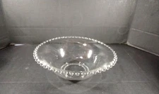 Large Imperial Glass Candlewick Round Serving Bowl 10 1/2"