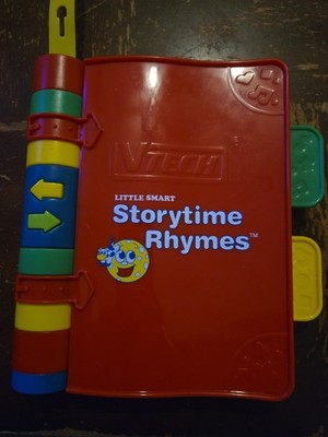 Vintage Vtech Little Smart Story Time Rhymes - Tested & Working See Video