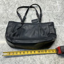 Coach Gallery Tote Shoulder Bag - Black