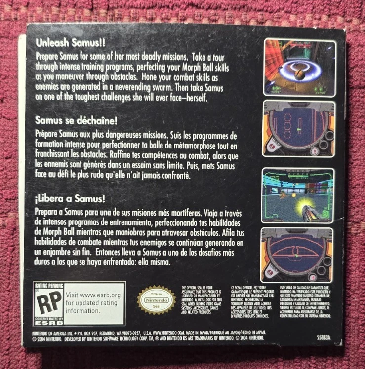 Nintendo DS Metroid Prime Hunters First Hunt Demo Version Complete Tested - Image 4 of 4