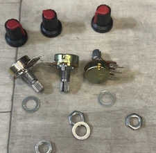 3 NEW 20k ohm Volume Tone Control Pot Potentiometer Active EMG Bartolini Pickups