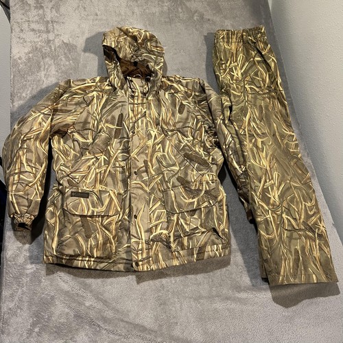 Columbia Delta Hunter Jacket Pants Set Mens XL Brown Camo Insulated Hunting