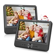 7.5 Inch Dual Car DVD Player, Portable DVD Player for Car with 5 Hours U0750B