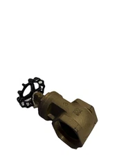 3” LEGEND Brass T-401 Non-Rising Stem Gate Valve USED