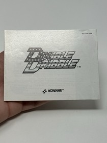 Double Dribble (Nintendo Entertainment System, NES) solo manual sin juego
