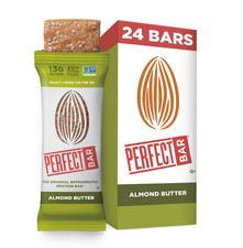 Perfect Bar Original Protein Bars   Almond Butter, 24 Count, 2.5 oz