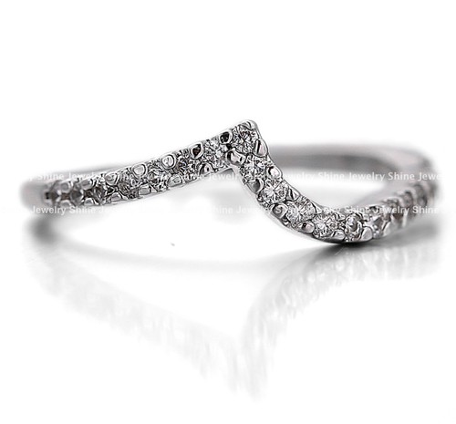 18K WHITE YELLOW GOLD GF INFINITY SOLITAIRE LAB DIAMOND ENGAGEMENT WEDDING RINGS - Picture 9 of 13