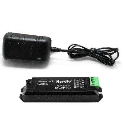 Herdio 4'' Ceiling Bluetooth Speakers Amplifier Box Waterproof For Home 2pairs